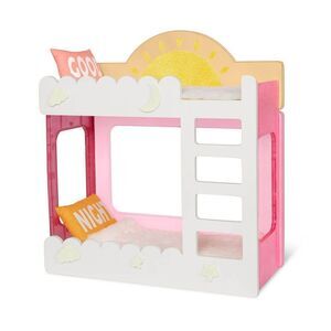 Glitter Girls -  Comfy Clouds Bunk Bed 14" Doll Furni Pink
